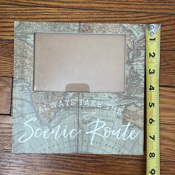 4x6 ‘Take the Scenic Route’ travel inspired picture frame - Picture 9 of 9